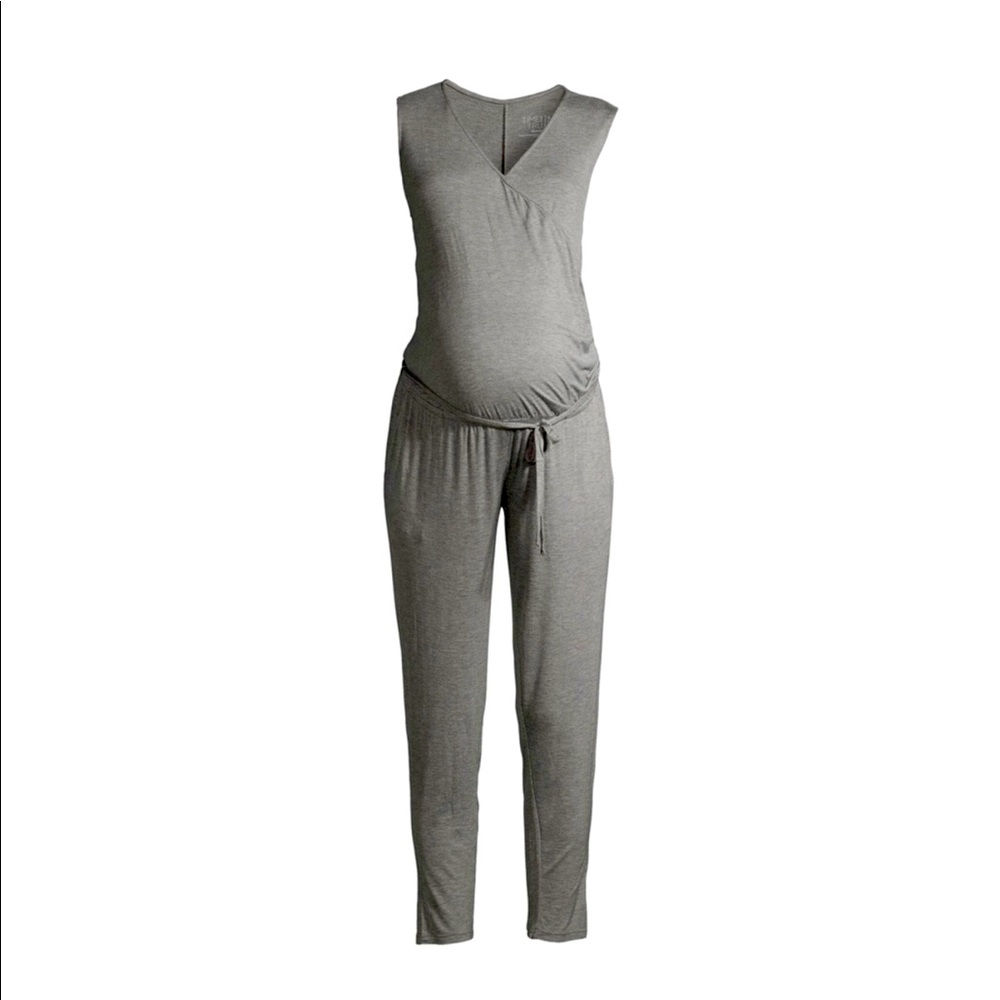 NEW, Time and Tru Women's Maternity Jumpsuit